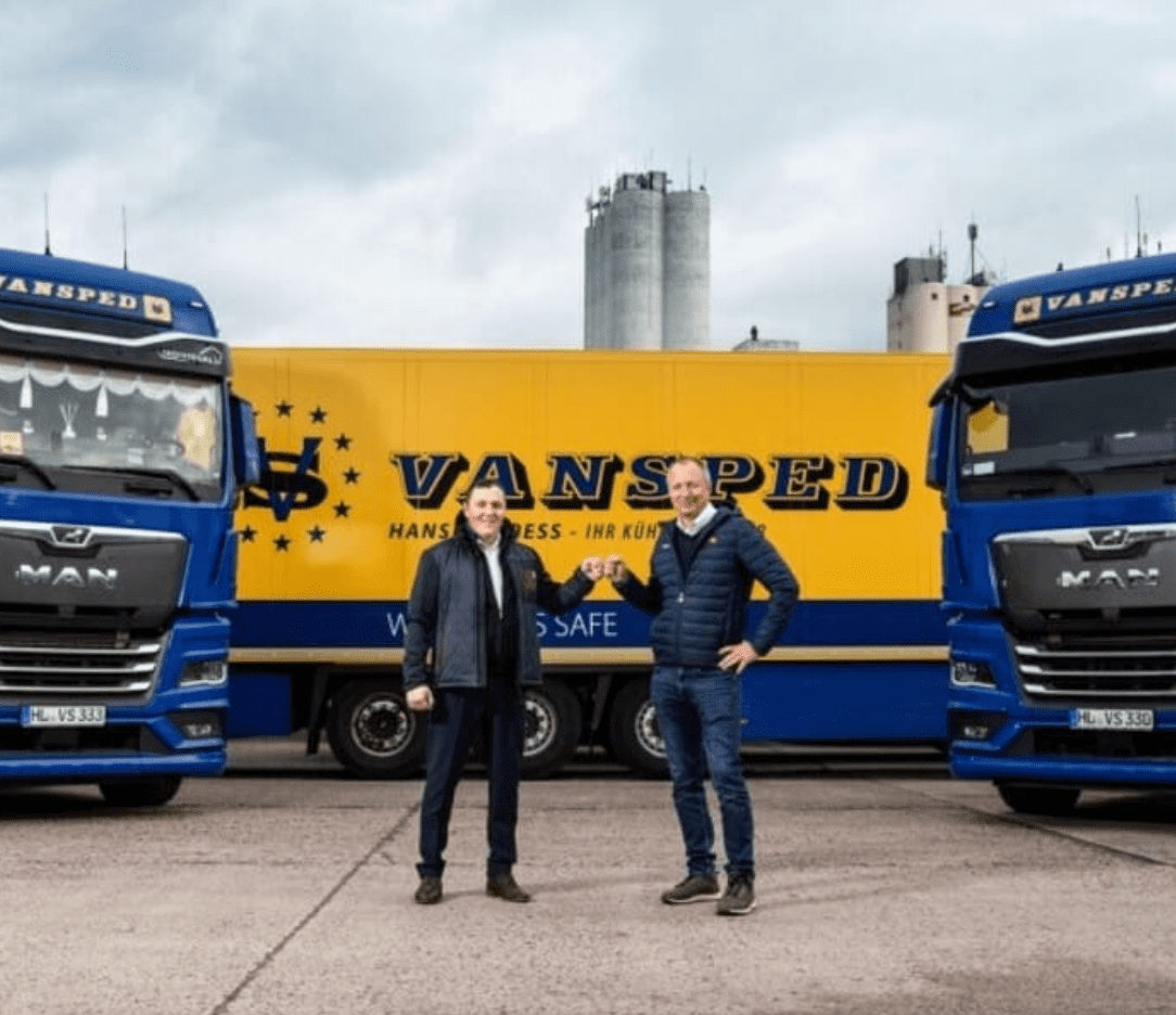 Автопарк Vansped GmbH & Co пополнился современными грузовиками