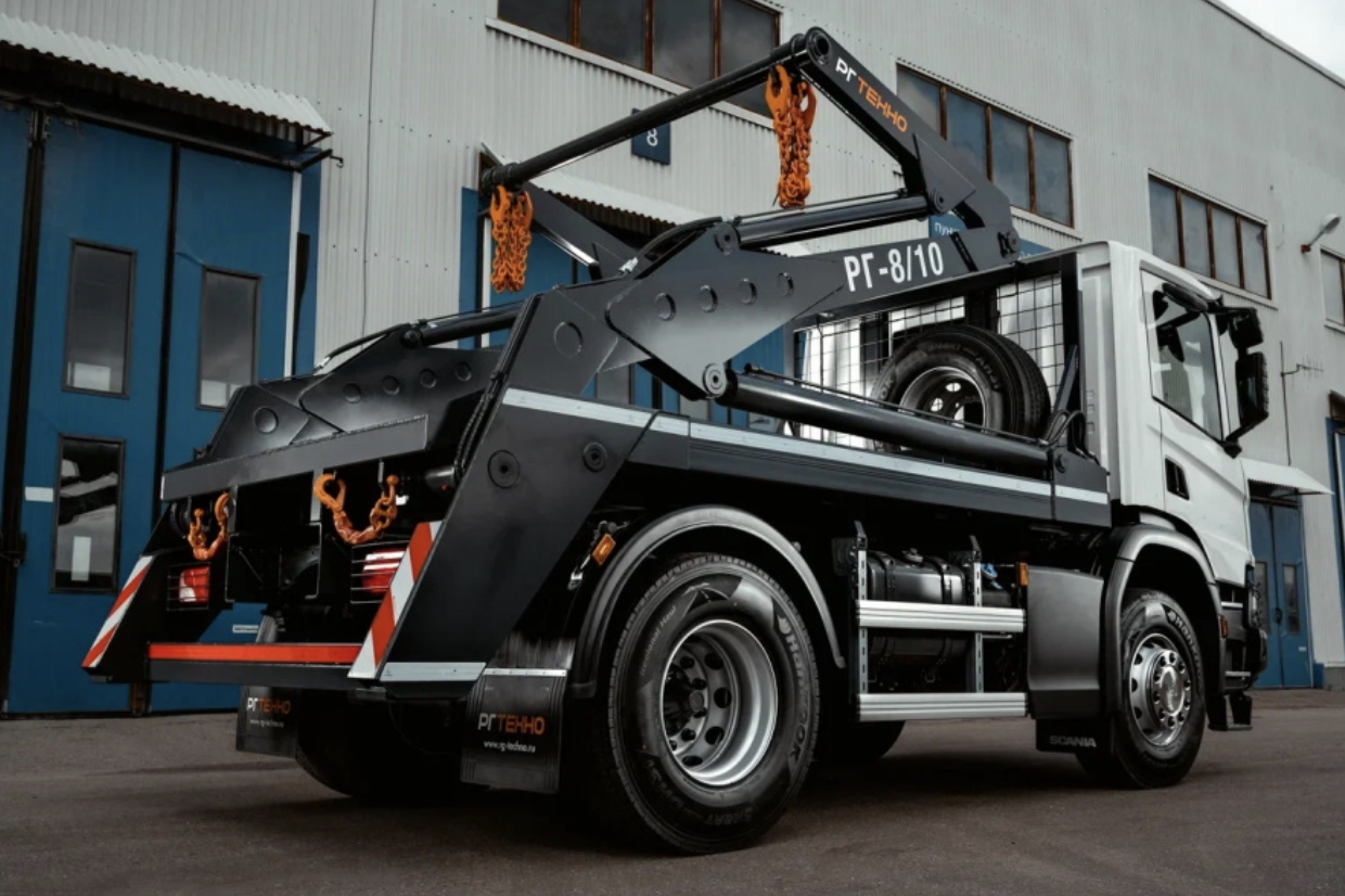 Первые бункеровозы Scania на европейском автошасси уже в России