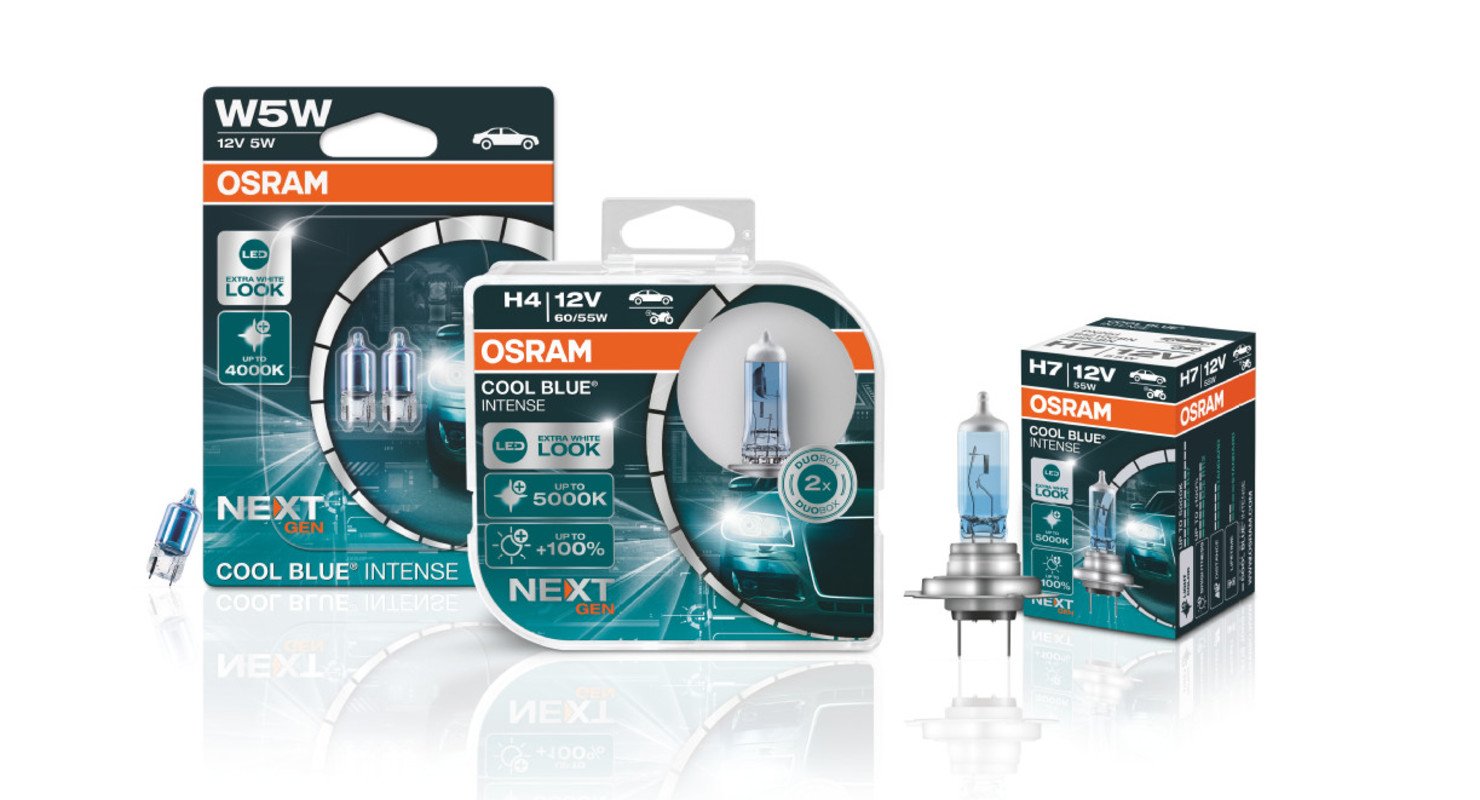 Новые лампы головного света Osram Cool Blue