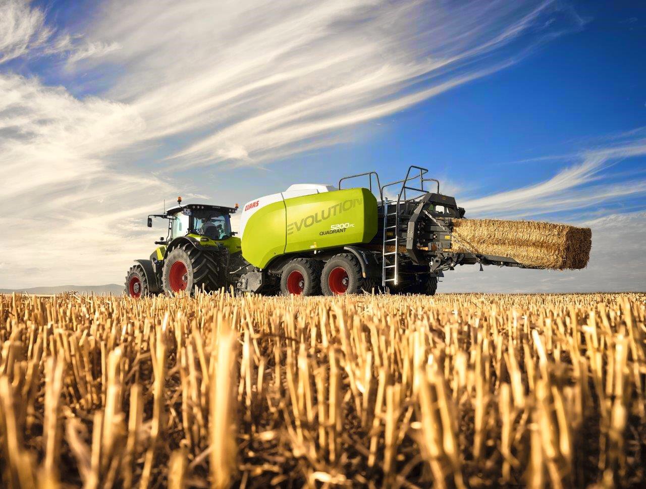 Компания CLAAS увеличила производительность тюковых прессов-подборщиков QUADRANT