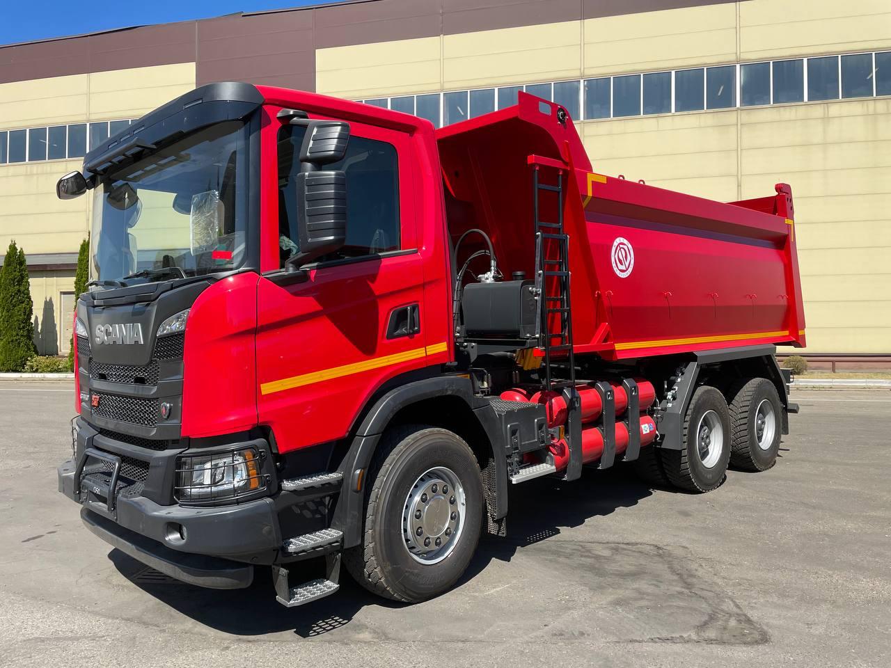 Газовые самосвалы Scania приступили к работе в Белгороде