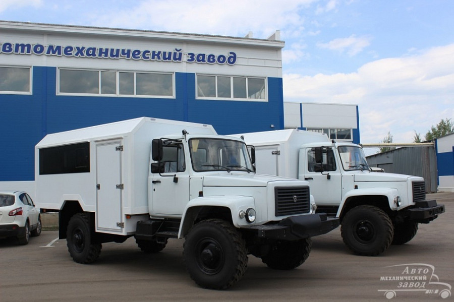 «Автомеханический завод» изготовил и отгрузил два автомобиля на базе ГАЗ 33088