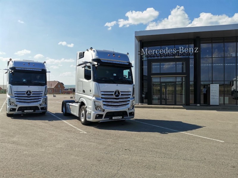 В Саратове открылся дилерский центр Mercedes-Benz «МБ Трак Саратов»