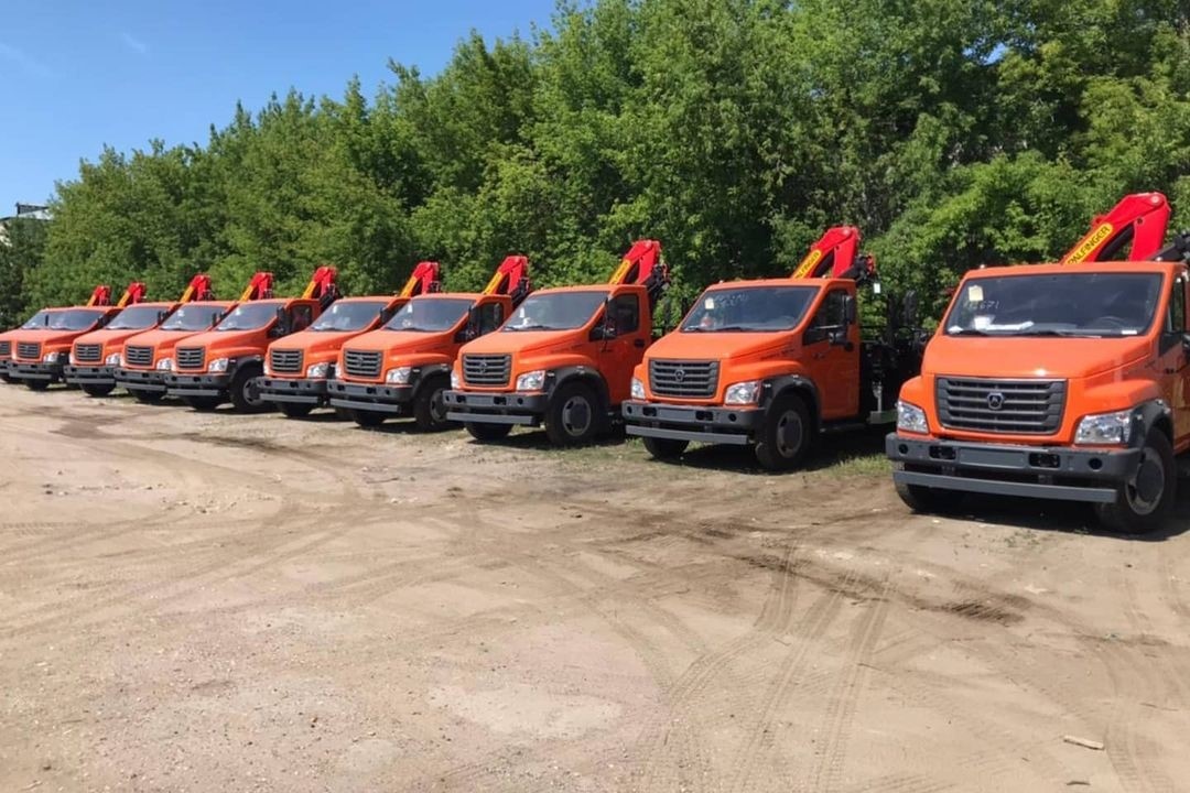 Группа предприятий «ГРИД» изготовила 10 бортовых автомобилей для крупной муниципальной организации из Московской области