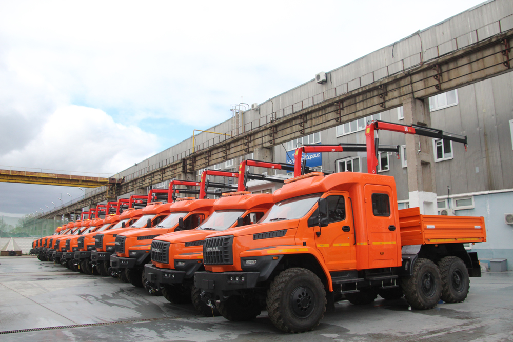 Новый эвакуатор для автобусов