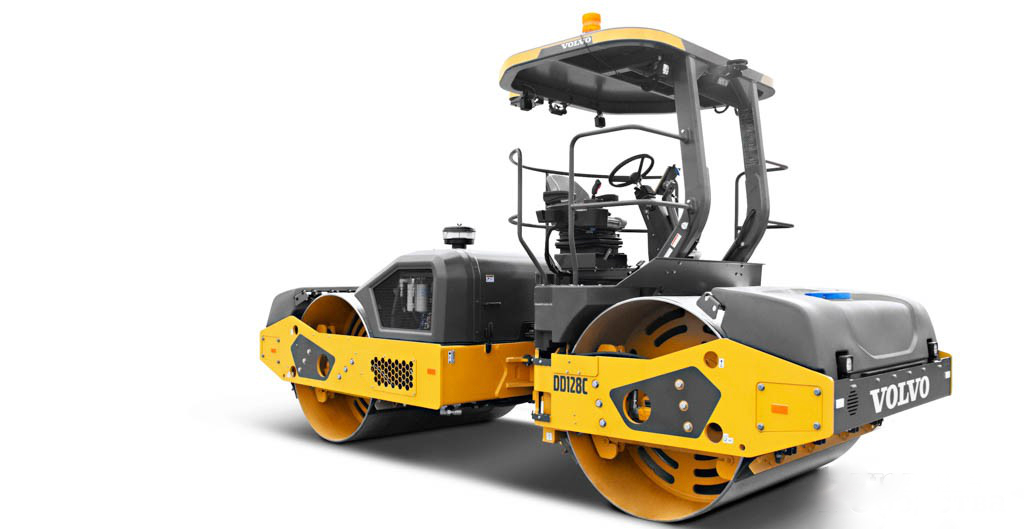 Компания Volvo CE представила каток DD128C с вибровозбудителем частотой 80 Гц