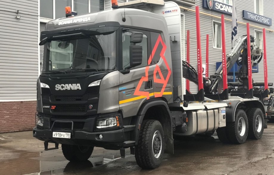 Scania передала арендатору первый лесовоз G500 по программе «Scania Аренда»