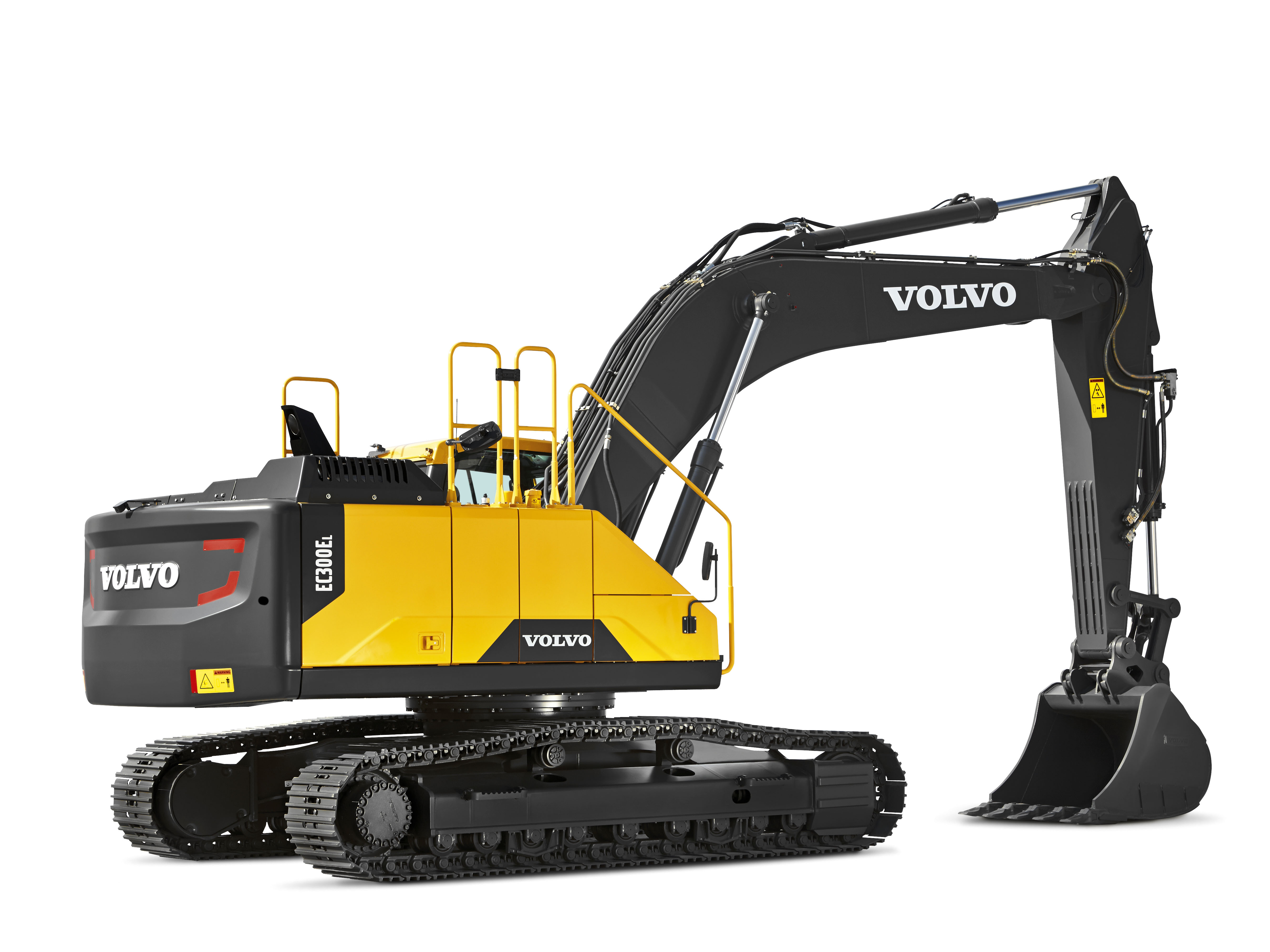 Volvo CE выводит на рынок гибридный экскаватор Volvo EC300E