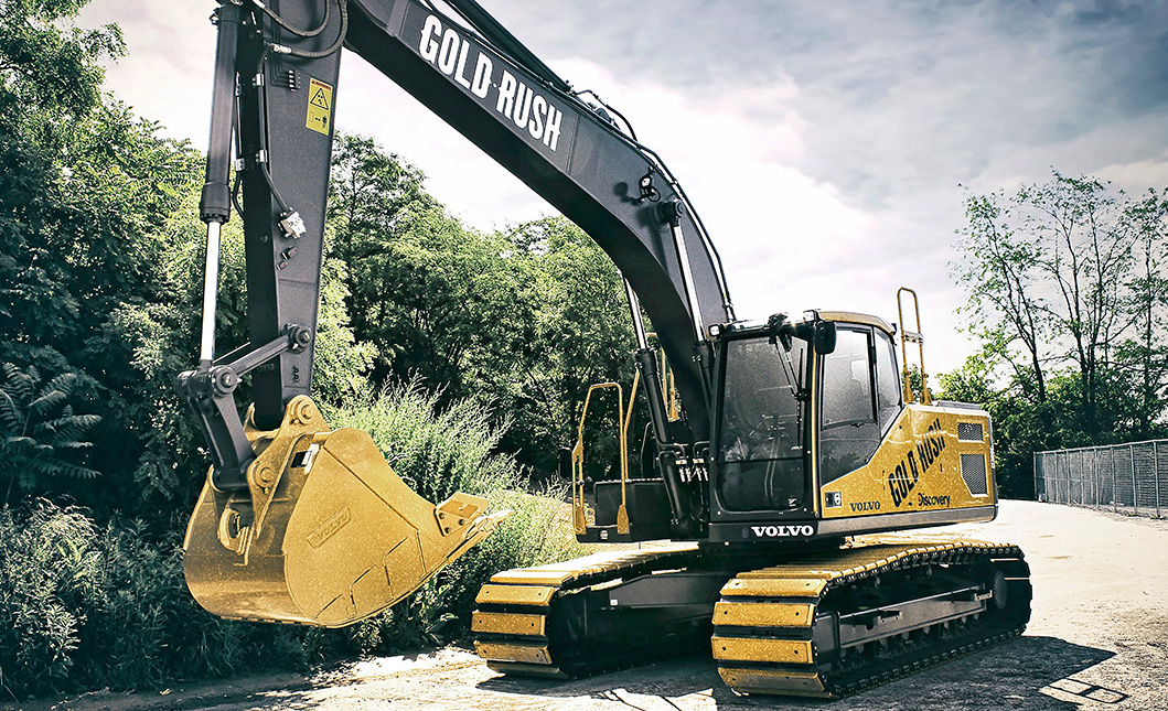 На выставке CONEXPO-CON/AGG 2020 покажут золотой экскаватор Volvo EC200E