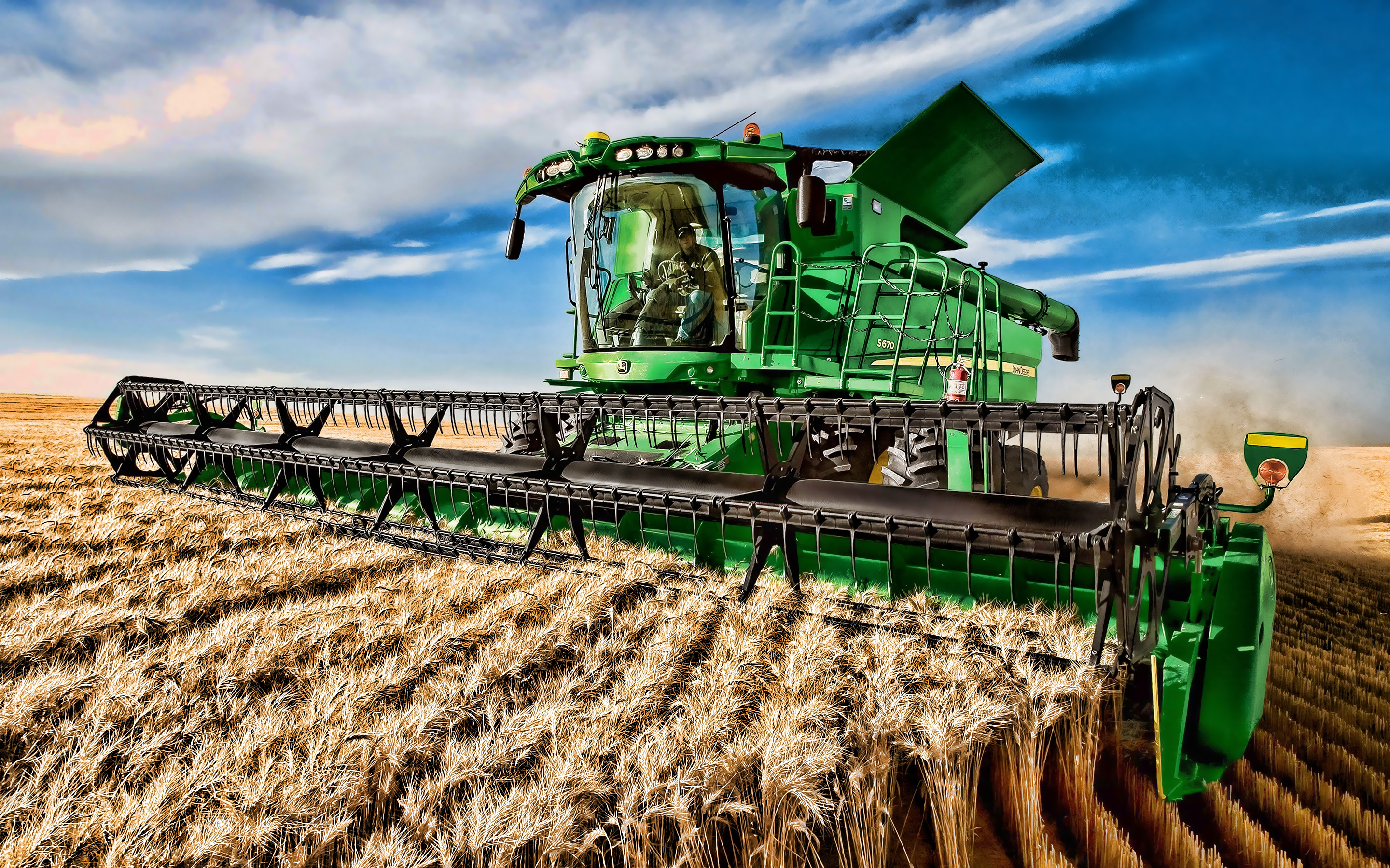 Самый большой комбайн John Deere оснастили системой интеллектуального управления