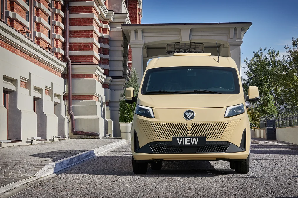 FOTON VIEW получил бронированную версию для перевозки ценностей