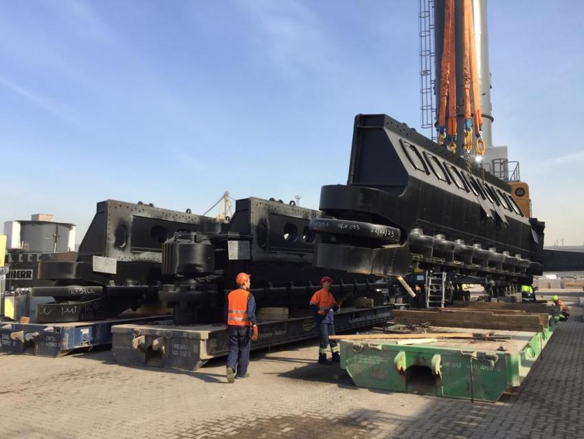FESCO доставила из России в Индию сверхнегабаритные карьерные экскаваторы