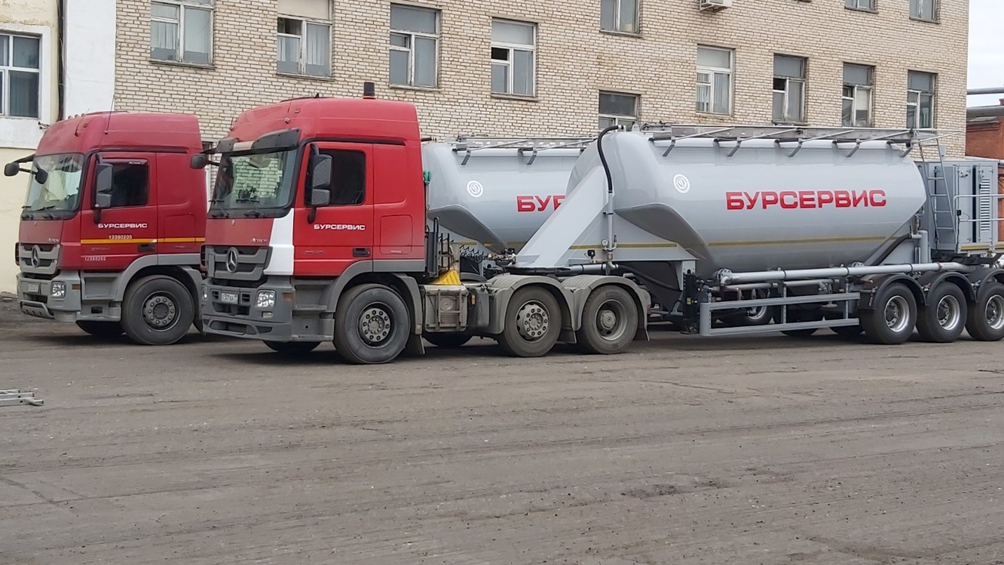 Завершена отгрузка партии цементовозов БЦМ-21.5