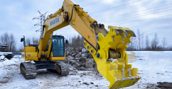 Техника KOMATSU отгружена агропромышленному холдингу в России