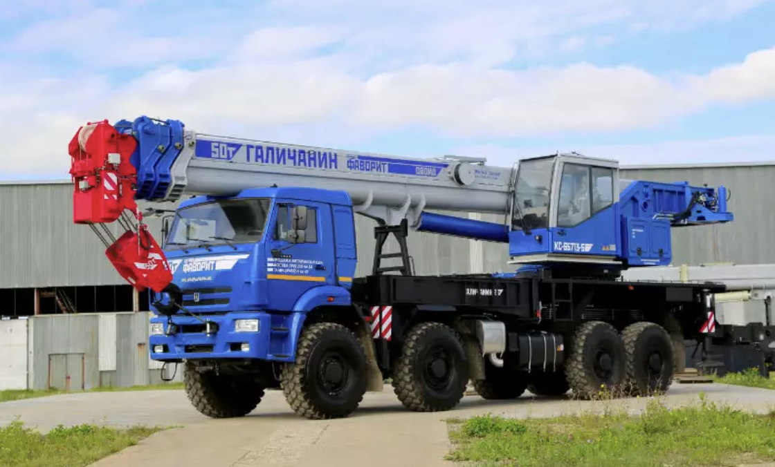 Сделан из российской стали: тяжелый кран «Галичанин»
