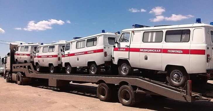 Запорожская область получила 69 машин скорой помощи  