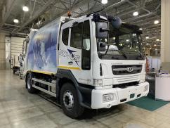 Мусоровоз NTM KGH на шасси Daewoo Novus — новинка выставки WasteEcoExpo
