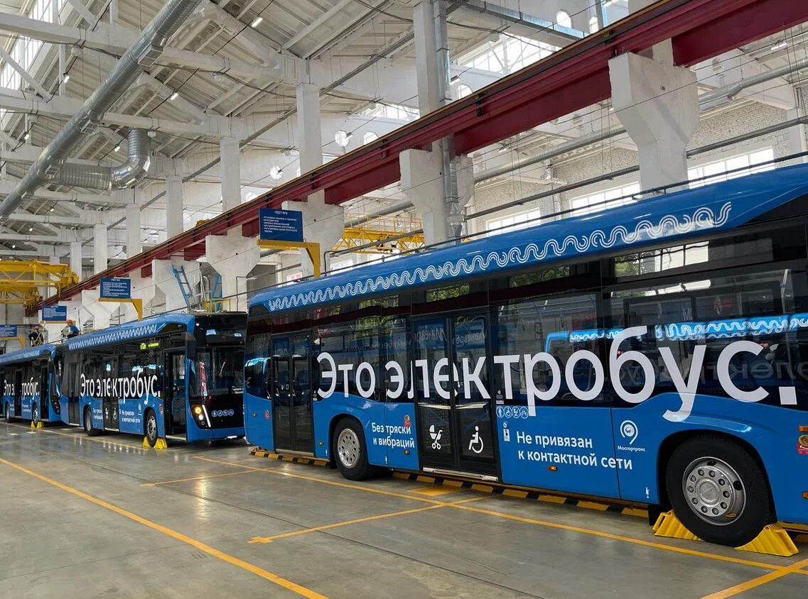 КАМАЗ обновил электробусы для работы на маршрутах столицы