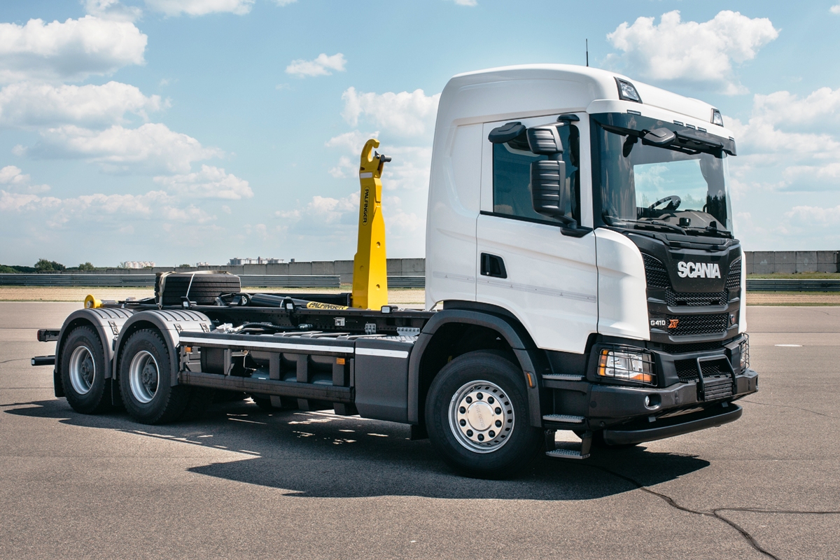 Scania представила газовые грузовики с увеличенным топливным баком