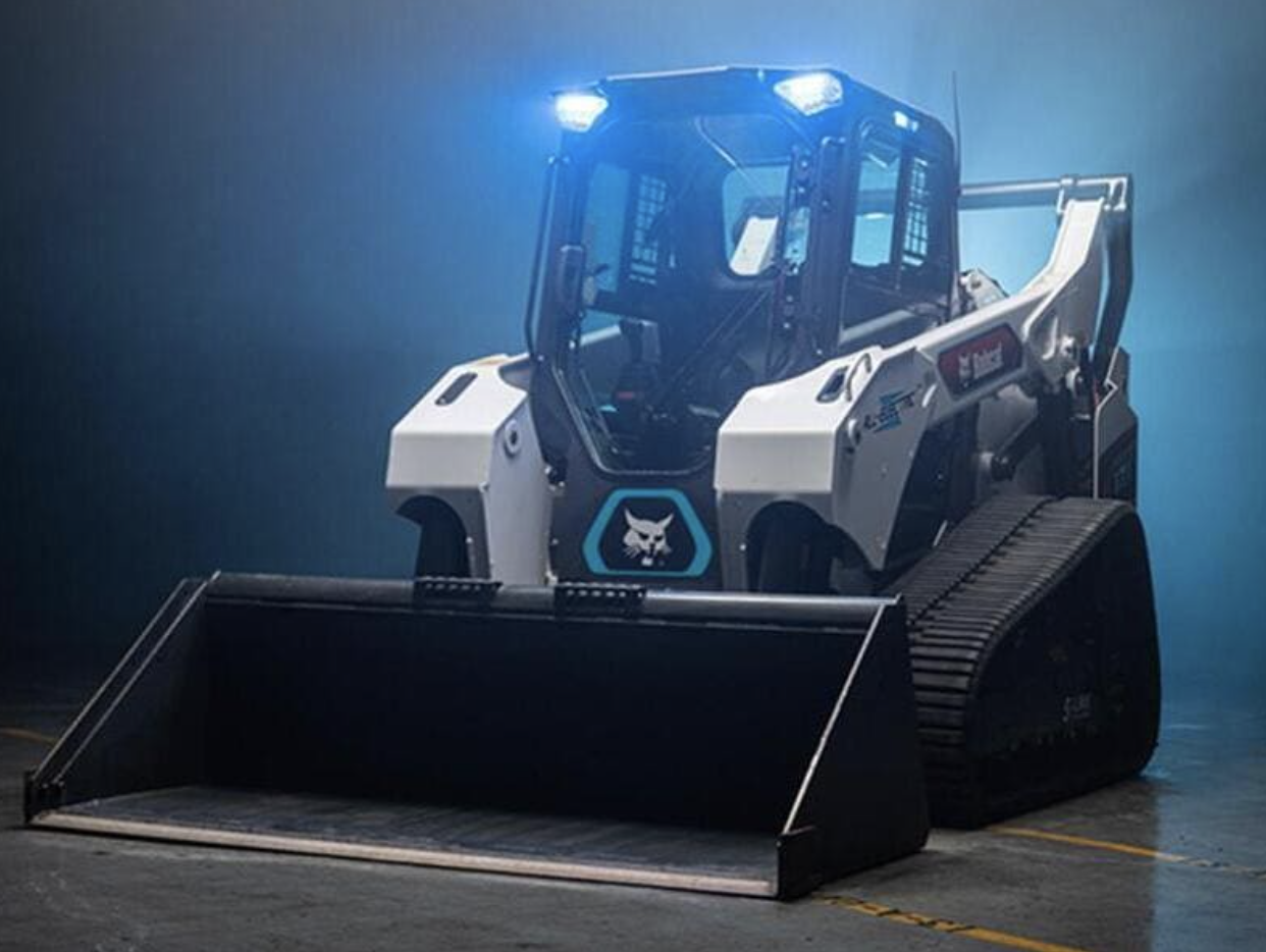 Doosan Bobcat выпустил погрузчик, работающий только на электроэнергии