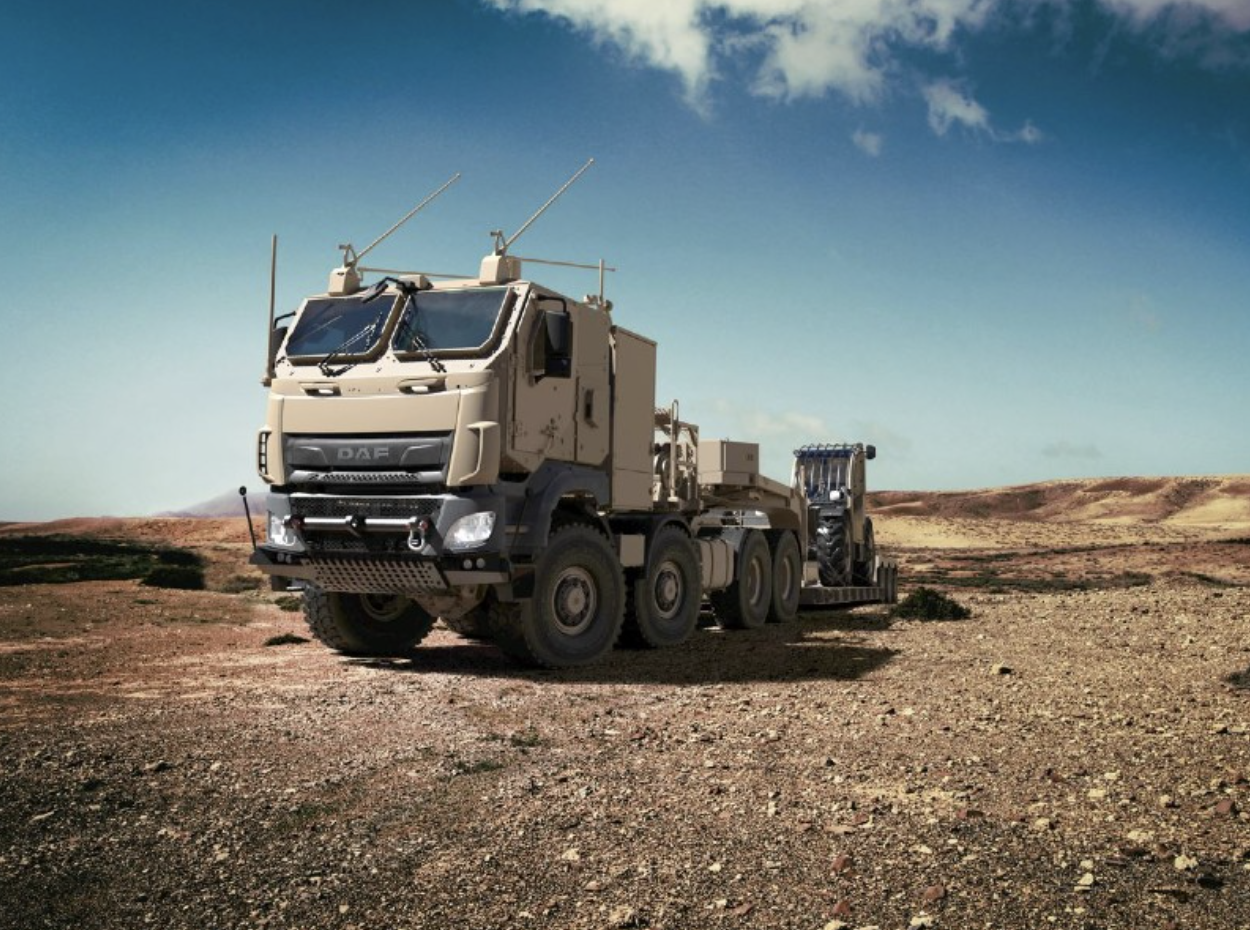 Грузовики DAF отправятся служить в бельгийской армии