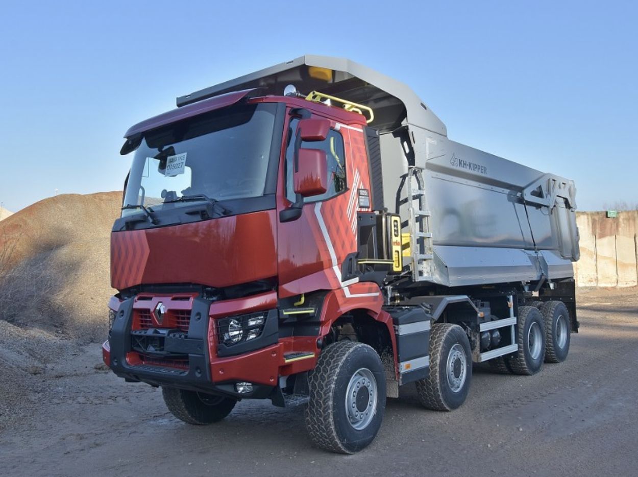 KH-Kipper переходит на сталь Hardox 500 Tuf