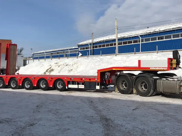 Полуприцеп тяжеловоз Kassbohrer LB 5 E