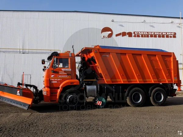 Комбинированная дорожная машина КДМ-7881.01 на самосвале КамАЗ 6520