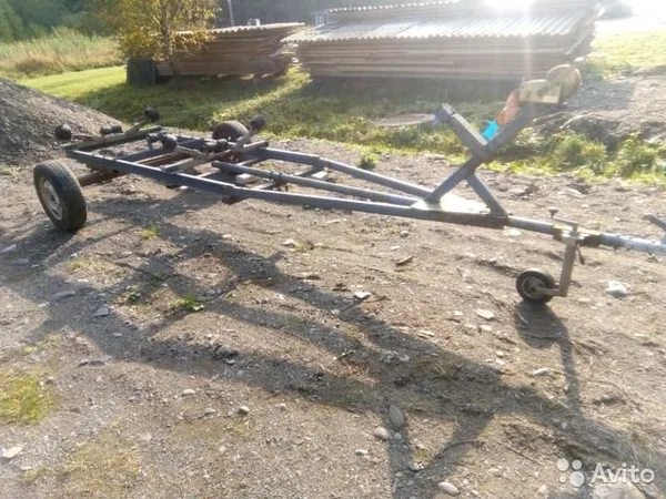 Лодочный прицеп для маломерных судов
