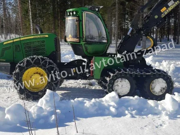 Колесный харвестер John Deere 1170E