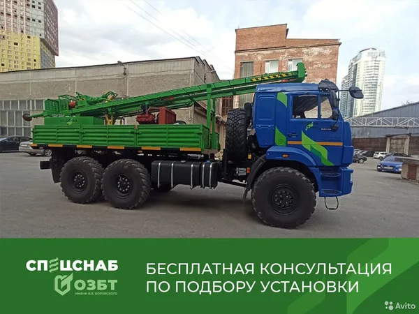 Мобильная буровая установка ОЗБТ им. В.В. Воровского УРБ-2А2Д со статическим зондированием