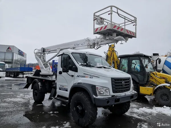 Автовышка ГАЗ Садко Next C41A23 с АГП КЭМЗ ТА-18