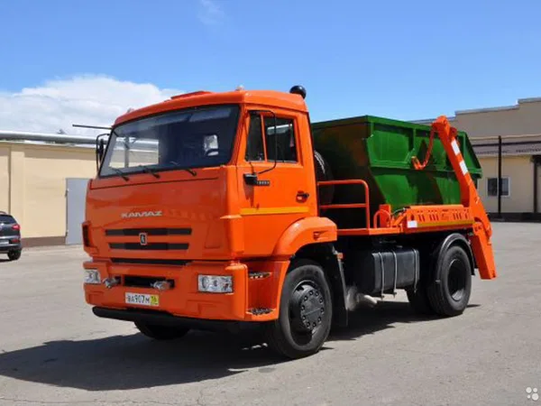 Бункеровоз РАРЗ МК-4512-04 на шасси КамАЗ 43255-3010-69