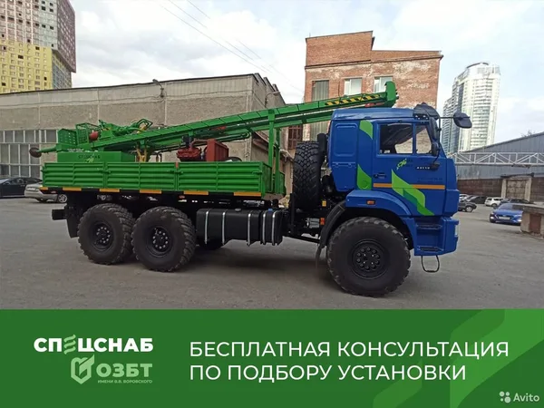 Мобильная буровая установка ОЗБТ им. В.В. Воровского УРБ-2А2Д со статическим зондированием