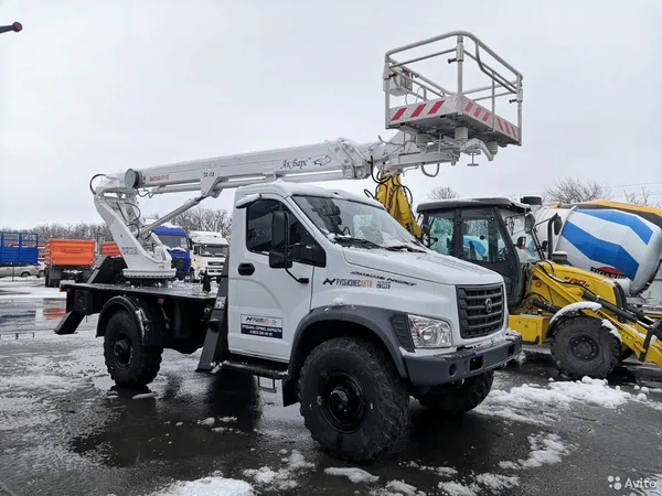 Автовышка ГАЗ Садко Next C41A23 с АГП КЭМЗ ТА-18
