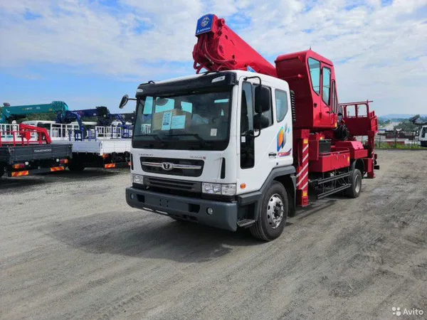 Автовышка Daewoo Novus с АГП HORYONG SKY360