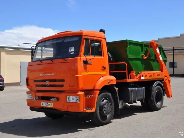 Бункеровоз РАРЗ МК-4512-04 на шасси КамАЗ 43253