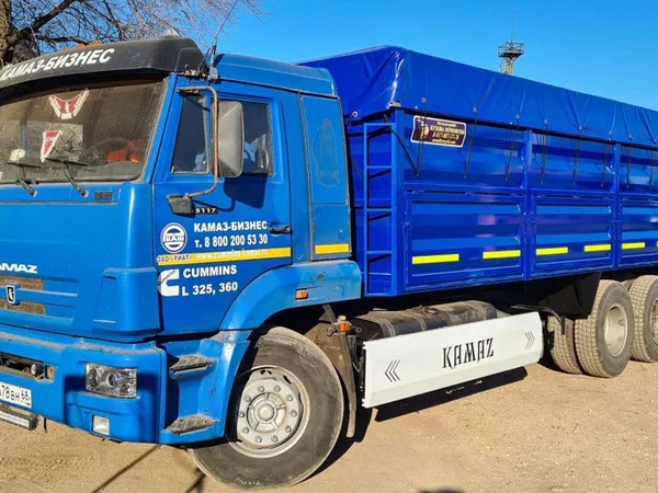 Кузов зерновоз Металлстрой64 на КамАЗ 6520-65117