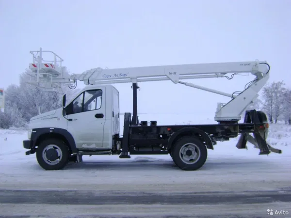 Автовышка ГАЗ ГАЗон Next C41R13 с АГП КЭМЗ ТА-22