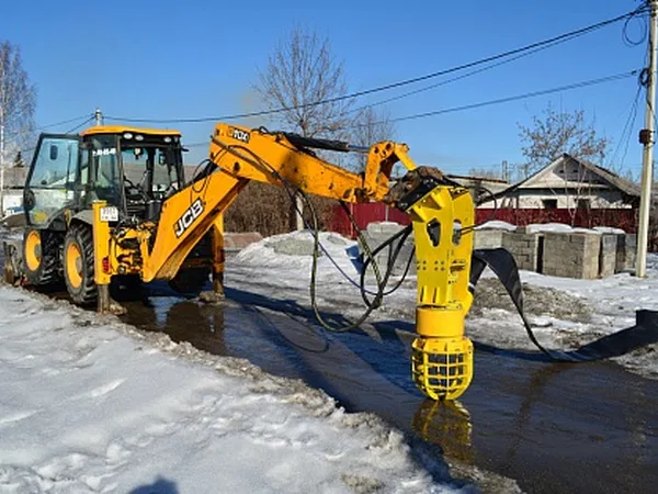 Зевснаряд Pilemaster Землесос  на экскаватор