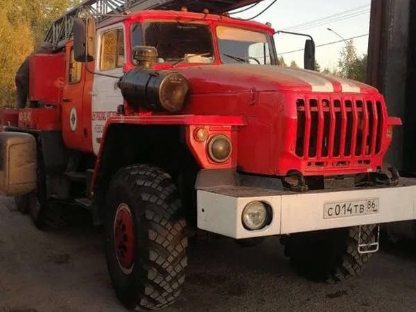 Пожарная машина УРАЛ АЛ-30/40