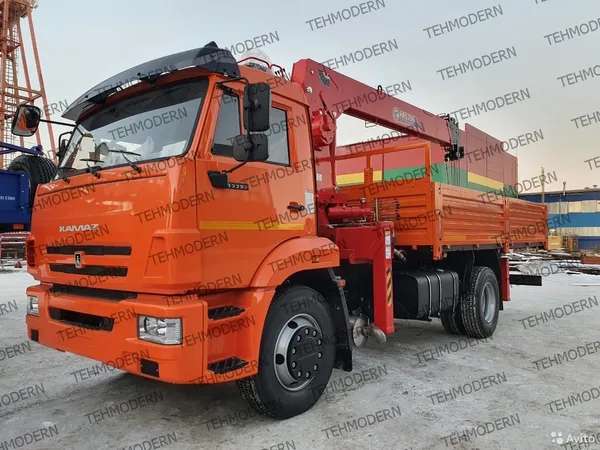 Бортовой грузовик с КМУ КамАЗ 43253-6010-69