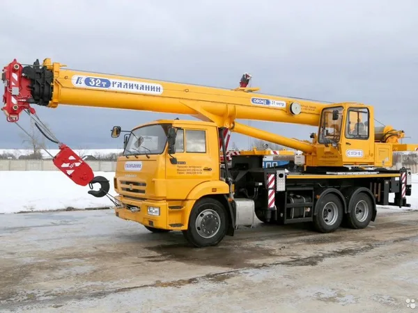 Автокран Галичанин КС-55729-1В-3 (ОВОИД) на шасси КамАЗ 65115