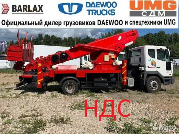 Автовышка Daewoo Novus с АГП HORYONG SKY360