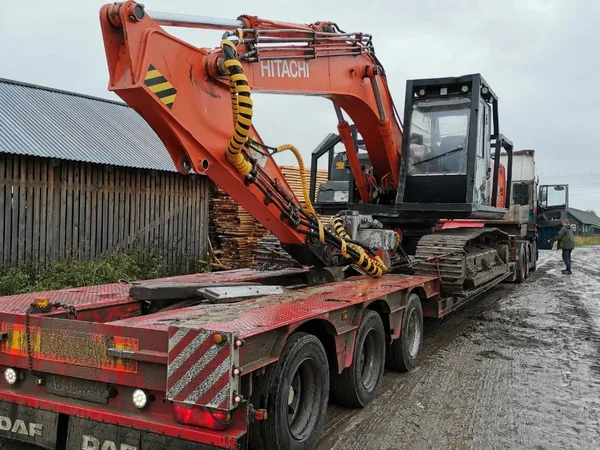 Гусеничный харвестер Hitachi ZX200