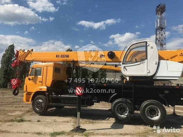 Автокран Камышин КС-5576-К на шасси КамАЗ 65115