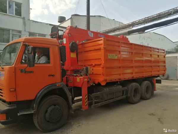 Кузов зерновоз МИР на КамАЗ 53215