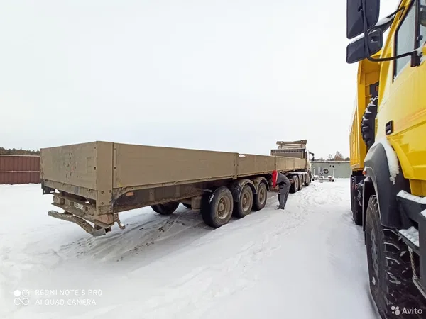 Бортовой полуприцеп Тонар 9888