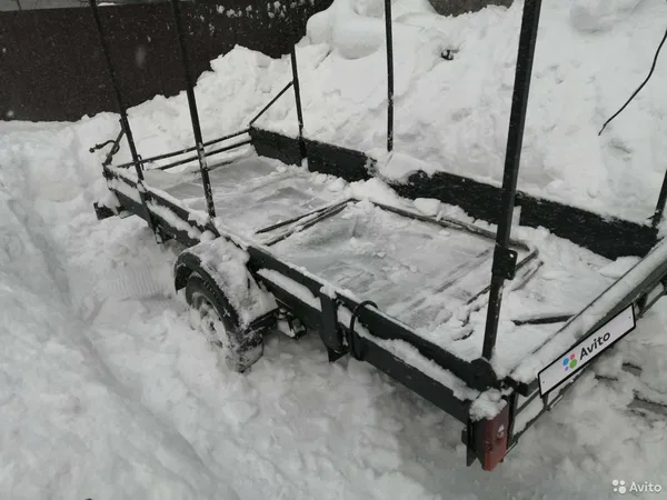 Прицеп для перевозки мототехники