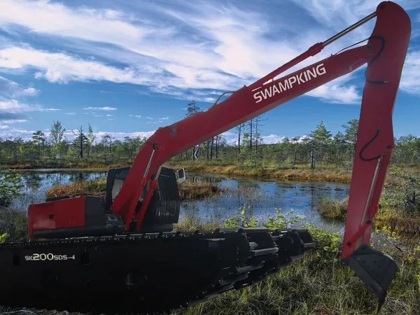 Экскаватор-амфибия Swampking SK200SDS-4